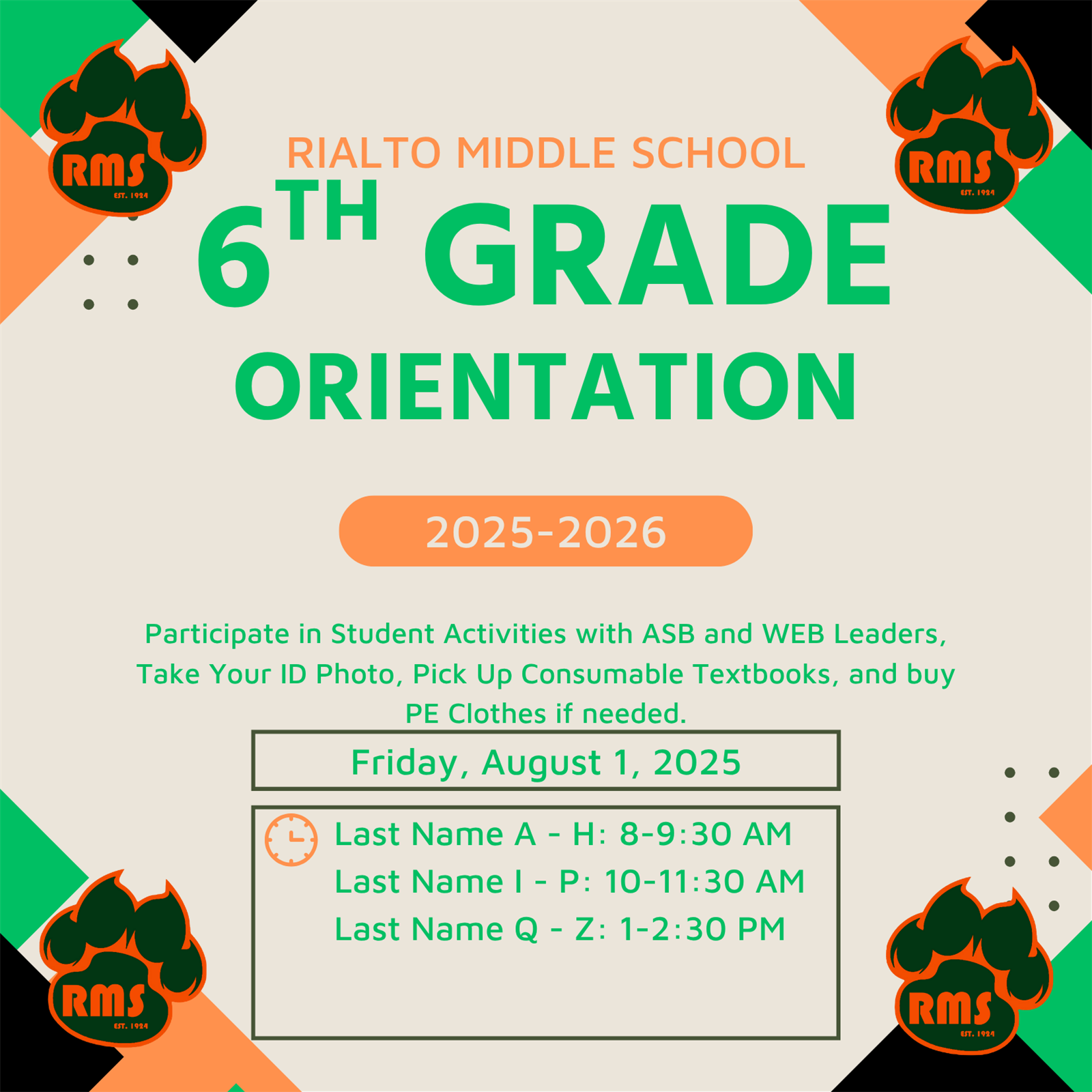6TH ORIEN